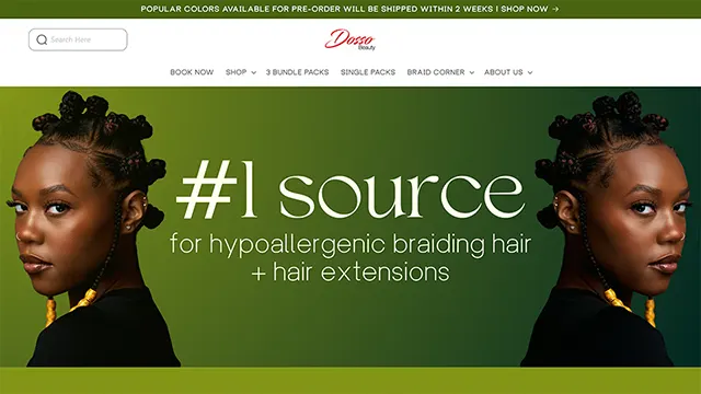 Dosso Beauty | Organic Hair Care + Braiding Products – DossoBeauty