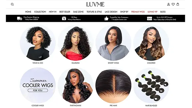 Luvme Hair Ready to Go Wigs | No.1 Human Hair Wig Store